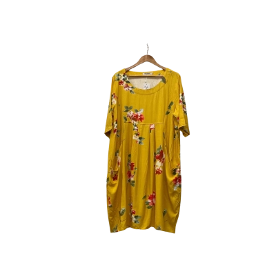  Womens ruby rain  Size 18 Floral Dress Floral / Yellow 