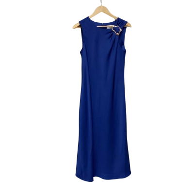 Veronika Maine Womens  Size 8 Formal Dress Blue 