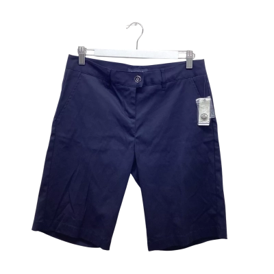 Nautica Navy Blue Cotton Blend Bermuda Shorts Size 6 BNWT