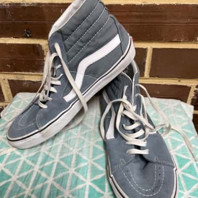 Vans Mens Size 10.5 Grey-Blue High Tops