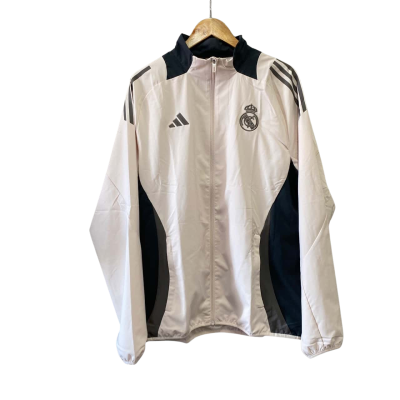 Adidas Mens  Size L Track Jacket Black  / Grey / Pink  