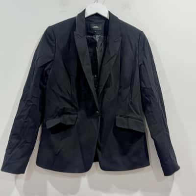 Saba Black Dress Jacket (Lined) Size 12