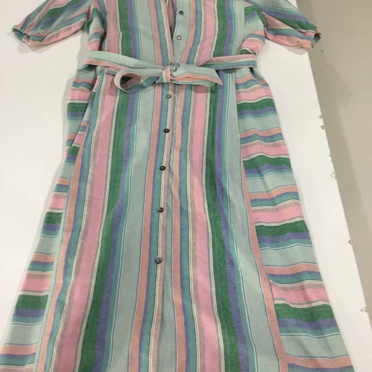 Bande Studio Stripe Linen Shirt Dress(s)