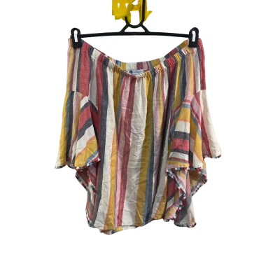 BNWT Rockmans Womens  Size 10 Multi Tassle Top RRP $69.99