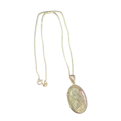 Goldmark Jewellers Womens 925 silver Locket Necklace / 925 Silver chain
