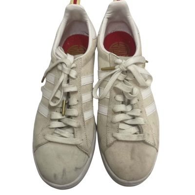 Mens Adidas Campus Size 8 Light Grey Sneakers