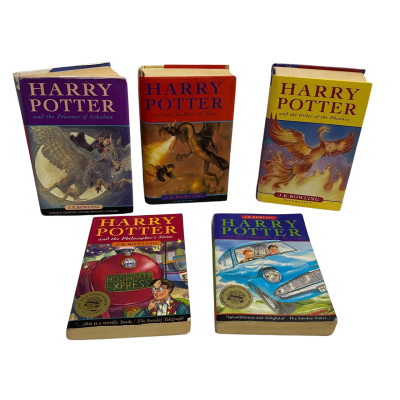 Harry Potter First Edition Novel Set 