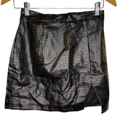 Luvalot Womens Black Skirt Size 8  
