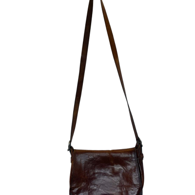 Oroton Womens Side bag Brown / Burnt Orange 
