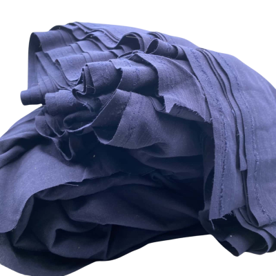 Excludes Selvedges Navy Viscose Mix 1536x135cm JK7