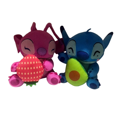 Stitch and Angel Plushie - 2 Pack