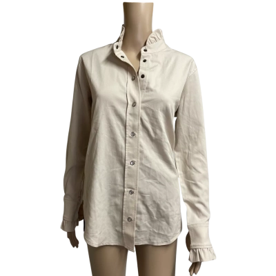  Shirty Womens  Size M Cream shirt 
