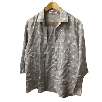  Corsican Womens  Size 14 Grey shirt K