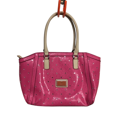 Guess Medium Sized Pink Shoulder Bag