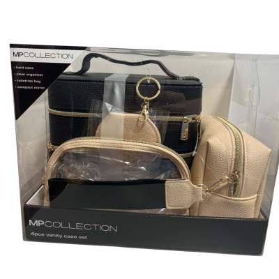 MP COLLECTION Vanity Case Set 4 pce