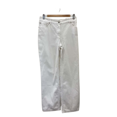 David Lawrence Womens  Size 10 Straight Leg Jeans White 