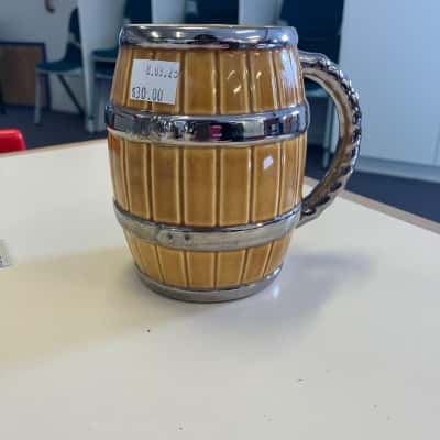 Vintage Barrel Beer Mug