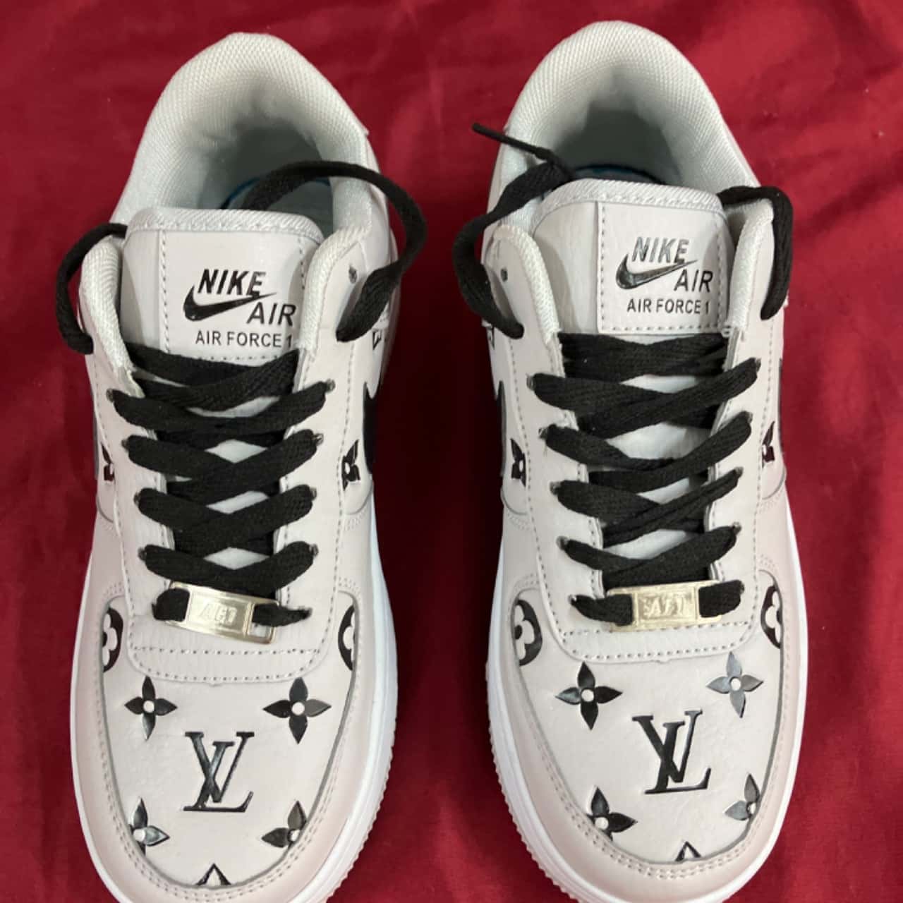 white air force ones size 4.5