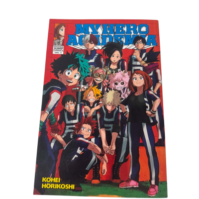 My hero academia book 4