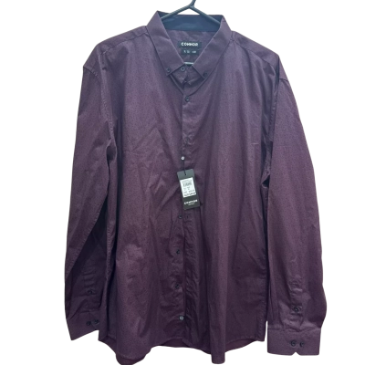 Connor Mens  Size XL Purple Slim Fit Shirt 