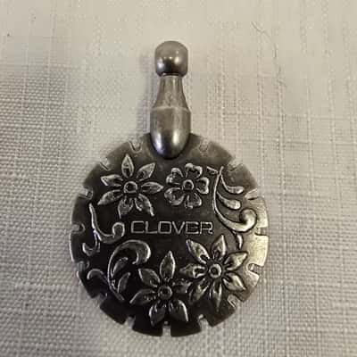  Womens Vintage Thread Cutting Pendant Stainless Steel (Made in Japan)