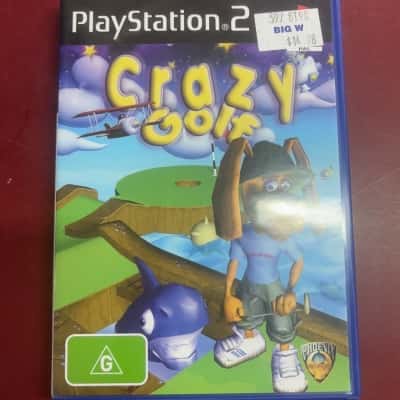 PlayStation 2 Crazy Golf game 