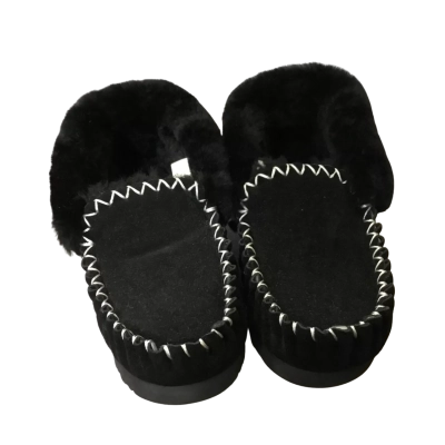 UGG Mens Sheepskin Slippers Size us10 Black  