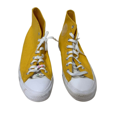 Converse Women's  Size 11 Sneakers Yellow Men's Size 9