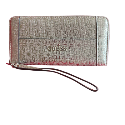Guess Women's Zip Around Wallet Gold 