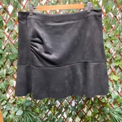 Wayne Cooper Womens  Size 16 Mini Skirt Black  