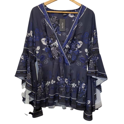 City Chic S Floral Top