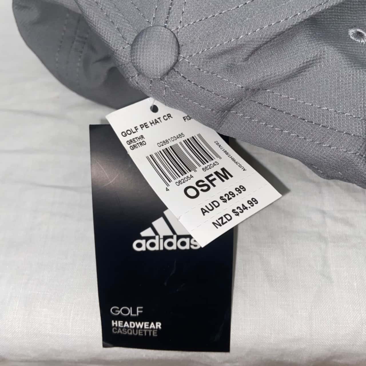 Adidas Men's PGA Tour Cap One Size Grey (s)