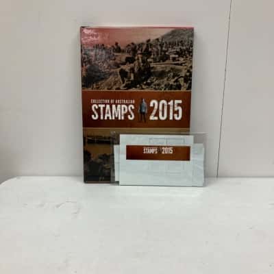 Collection Of Australian Stamps 2015 BOOK + STAMP