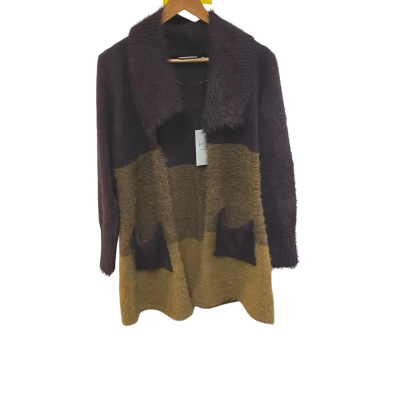 BNWT Foil Womens  Size L Cardigan Multicoloured RRP $129.95