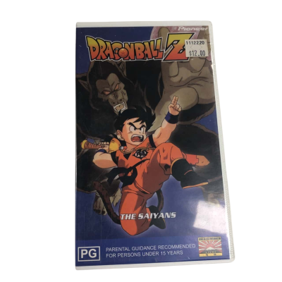 Dragonball Z The Saiyans VHS AS IS