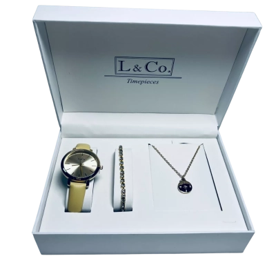  L & Co. Timepieces gift set