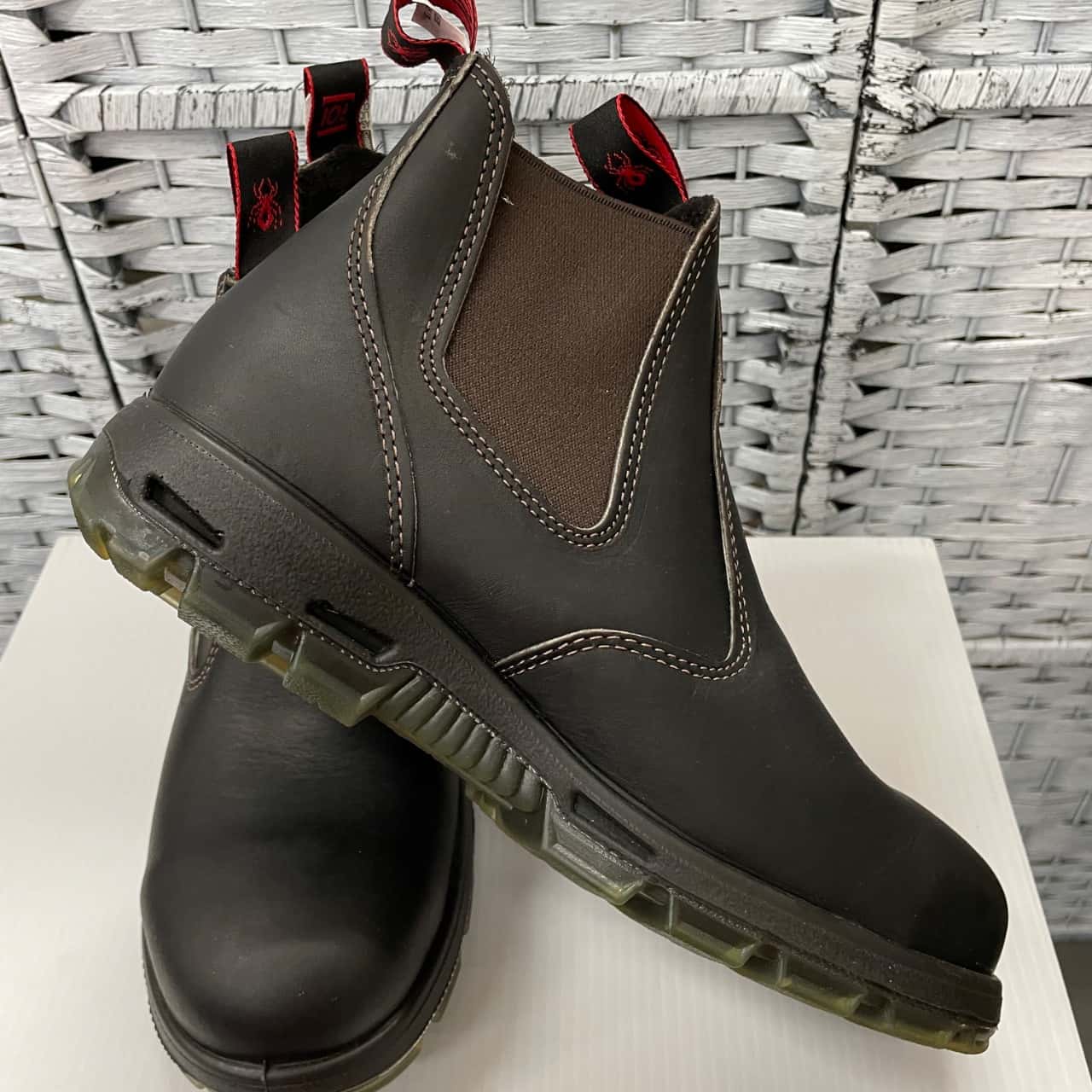 Redback Mens Size 10.5 Boots Black (s)