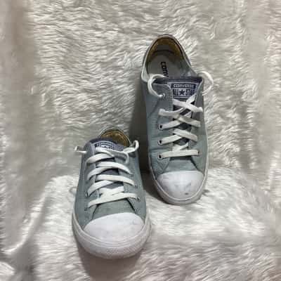 Converse Womens  Size US9 Green / White Sneakers 
