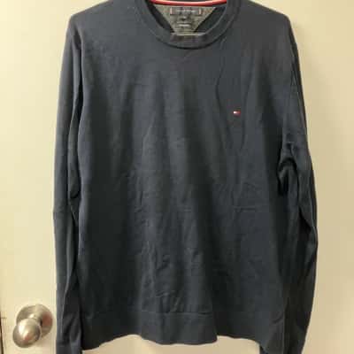 Tommy Hilfiger Mens  Size XXL Crew Neck Jumper Navy Blue 