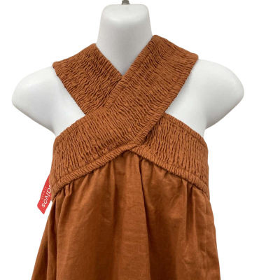 Sovere Womens  Size 8 Maxi Dress Burnt Orange 