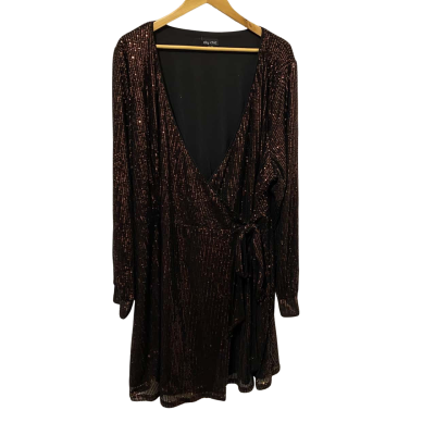 City Chic Womens  Size XXL Brown 