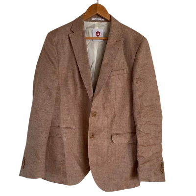 Club of Gents Linen Blend Blazer (Slim Fit)