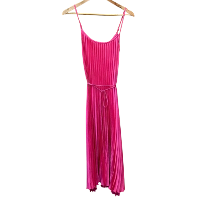 Gorman Magenta Accordion Pleat Dress Size 10