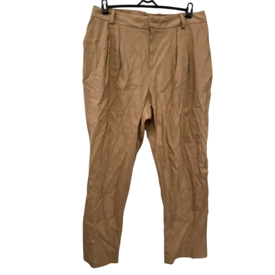 Sportscraft Womens  Size 16 Straight Leg Pants Brown 