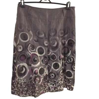 Gerry Weber Womens  Size 16 Black  / Cream / Pattern / Purple 