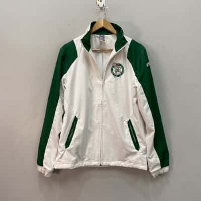 NBA Boston Celtics Mens  Size S Jacket Green / White 