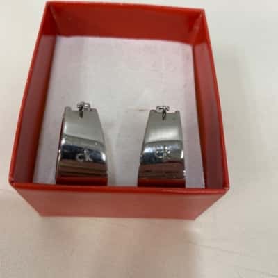 Calvin Klein Womens Thick Hoop Earrings Stainless Steel 