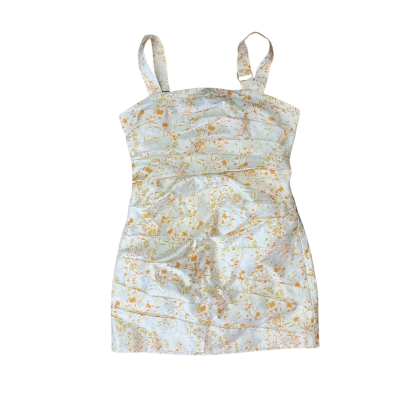 ACLER White & Orange Floral Dress Size M