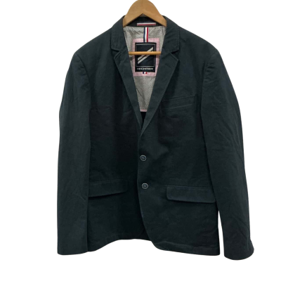 Daniel Hechter Mens Size 41/L Suit Jacket Navy Blue 