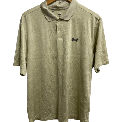 Under Armour Mens  Size L T-Shirt Cream 